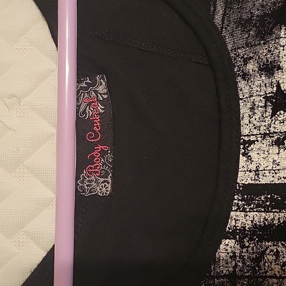 Body Central Black Graphic Tank - Size S - Picture 2 of 3